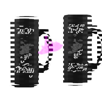 This Girl Loves Jet Ski Driving Water Jet Ski Boat Driver Coffee Mug | Mazezy