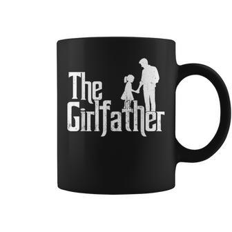 The Girlfather Dad Of Girls Father's Day Coffee Mug | Mazezy