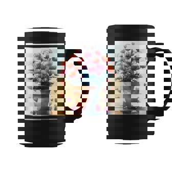 Globe Amaranth Plant In Pot Cottagecore Hearts Graphic Tank Top Coffee Mug | Mazezy