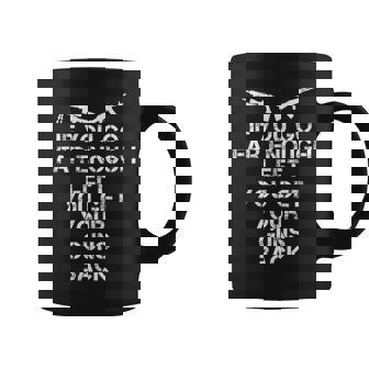 If You Go Far Enough Left You Get Your Guns Back Pro 2A Tank Top Coffee Mug | Mazezy
