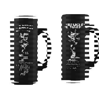 Goat Be Yourself I Did And They Put Me On Meds Graphic Print Coffee Mug - Monsterry