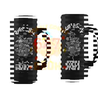 Gobble Gobble Bruh 67 Six Seven Meme Turkey Thanksgiving Tank Top Coffee Mug | Mazezy