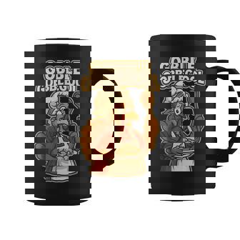 Gobble Gobblegool Italian Thanksgiving Italia Grandma Turkey Coffee Mug | Mazezy