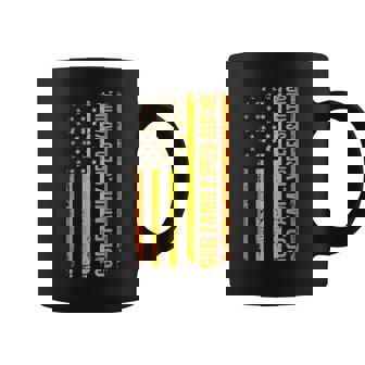 God Family Speed Skating US American Flag Father's Day Dad Coffee Mug | Mazezy