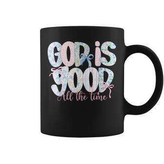 God Is Good All The Time Religious Faith Christian Jesus Coffee Mug - Thegiftio UK