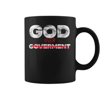 God Over Government Coffee Mug | Mazezy