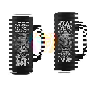 My God Is Not Dead Christian Religious Bible Church Coffee Mug | Mazezy