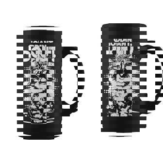 Goddammit Donut Princess Cat Glasses Coffee Mug | Seseable FR