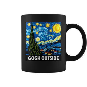 Gogh Outside Starry Starry Night Vincent Van Gogh Coffee Mug - Thegiftio UK