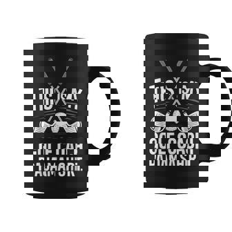 This Is My Golf Coach Pajama Coffee Mug | Mazezy