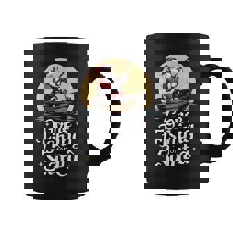 Gone Fishing For Santa Festive Cheer Coffee Mug | Mazezy