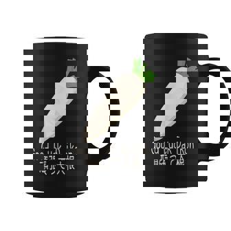 Good Luck Daikon 頑張って大根 コーヒーマグ - Kawaiitshirt