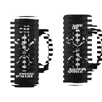 Gore Mountain Adirondacks Ski Skis Skiing Skier Down Hill Coffee Mug | Mazezy