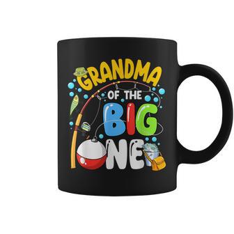 Grandma Of The Big One Fishing Birthday Boy Family Party Coffee Mug - Monsterry