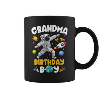 Grandma Of The Birthday Boy Astronaut Outer Space Birthday Coffee Mug - Thegiftio UK