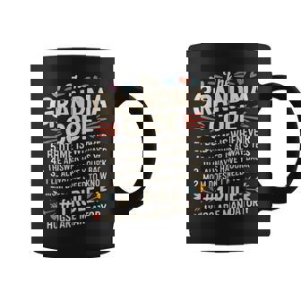 The Grandma Code Mother’S Day For Grandparents Coffee Mug | Seseable UK