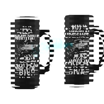 Grandpa Never Underestimate An Old Snow PLOW Driver Coffee Mug | Mazezy