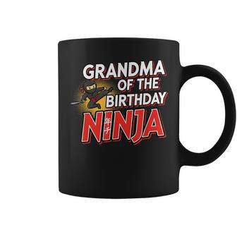 Grandparent Grandma Of The Birthday Ninja Grandma Ni Coffee Mug - Thegiftio UK