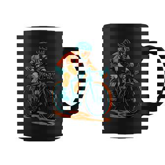 Gravel Bike Adventure Cycling Retro Coffee Mug | Mazezy