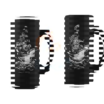 Gravy Boat Captain T-Shirt Thanksgiving Turkey Navy Coffee Mug | Mazezy