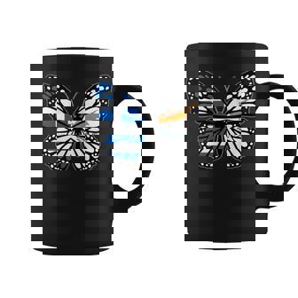 Greece And Cyprus Mix Butterfly Half Greek Cypriot Roots Tank Top Coffee Mug | Mazezy