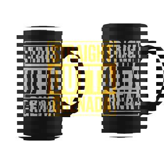 Grenada Straight Outta Grenada Carribean Tank Top Coffee Mug | Mazezy