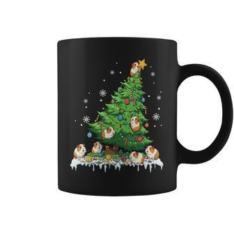 Group Guinea Pig On Xmas Tree Damage Matching Animal Lover Coffee Mug | Mazezy