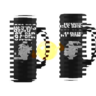 Guess Who's Got A Boner Coffee Mug | Mazezy