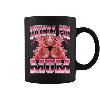 Guinea Pig Mom Mama Pet Owner Mother's Day 90s Bootleg Style Tank Top Coffee Mug | Mazezy