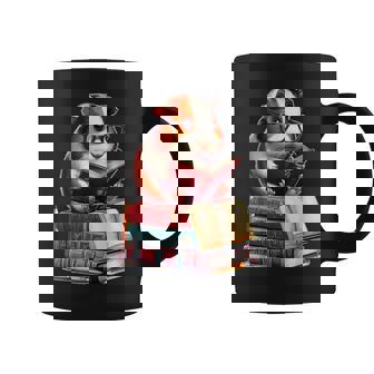 Guinea Pig Reading Books Matching Bookworm Readers Librarian Coffee Mug - Thegiftio