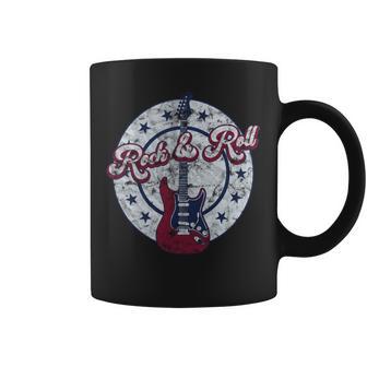 Guitar Player Rock And Roll Para Hombre Manga Larga Taza de café - Regaloses