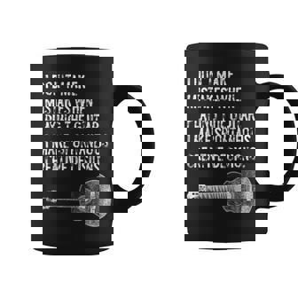 Guitar Spontaneous Creative Decisions Acoustic Classical Coffee Mug | Mazezy