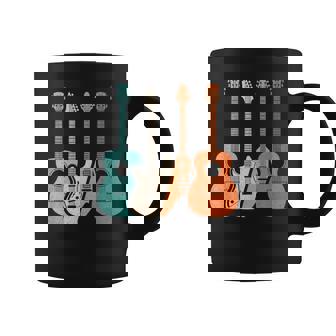 Guitare Électrique Rétro Acoustique Pour Amateur De Musique Tasse - Cadeauxyz