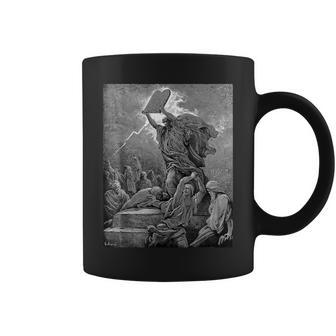 Gustave Dore Moses Breaks The Tablets Of The Law Coffee Mug - Thegiftio UK