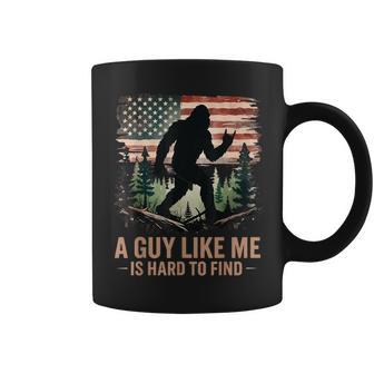 A Guy Like Me Is Hard To Find Bigfoot Hiking Sasquatch Coffee Mug - Thegiftio