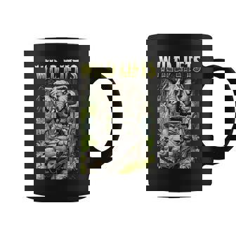 Gym Bench Press Chest Day Jungle Animals Workout Coffee Mug | Mazezy