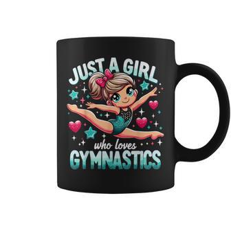 Gymnast Cute Just A Girl Who Loves Gymnastics Coffee Mug - Thegiftio UK