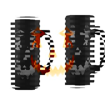 Gymnastic Cartwheel 2025 Pumpkin Gymnast Tumbling Halloween Coffee Mug | Mazezy