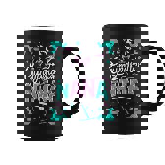 Gymnastics Nana Grandma Tee Rhythmic Gymnast Coffee Mug | Mazezy