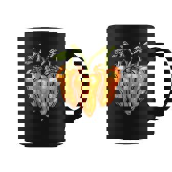 Habaneros With A Bold Outline Coffee Mug | Mazezy