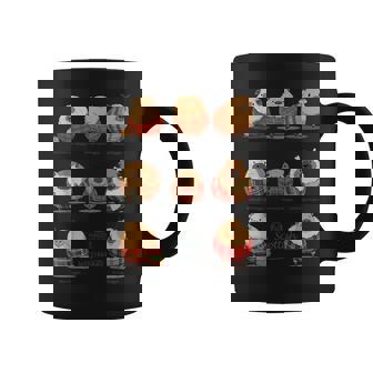 Haggis Wildlife Foundation -Adults Haggis Scottish Wild Haggis Black Small Classic Fit Mandarin Collar Crew Neck Short Sleeve Coffee Mug - Monsterry