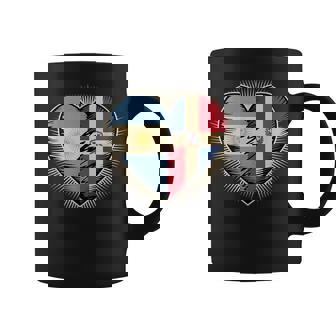 Half Argentinian Dominican Roots Argentina Coffee Mug | Mazezy