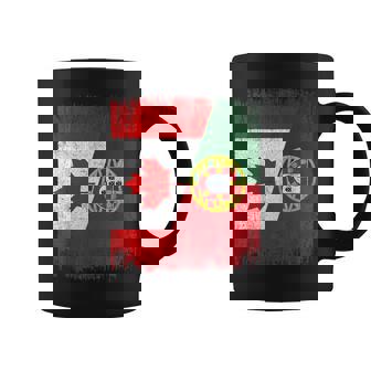 Half Canada Portugal Flag Canadian Portuguese Pride Roots Coffee Mug | Mazezy