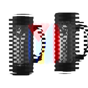 Half Cuba Armenia Flag Cuban Armenian Pride Roots Coffee Mug | Mazezy