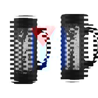 Half Cuba Honduras Flag Cuban Honduran Pride Roots Coffee Mug | Mazezy