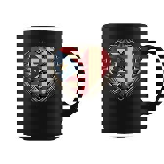 Half Puerto Rican Peruvian Roots Puerto Rico Peru Coffee Mug | Mazezy