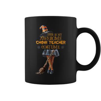 This Is My Halloween Choir Teacher Costume Witchy Chorister Coffee Mug | Mazezy