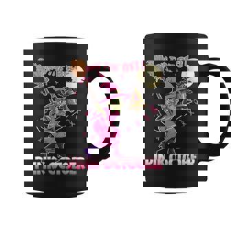 Halloween Witch Ring The Bell Pink October Trick & Treat Coffee Mug | Mazezy