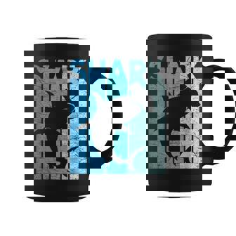 Hammerhead Shark Vintage Shark Lover Retro Oceanography Coffee Mug - Thegiftio