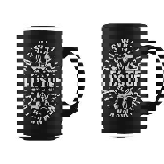 Handyman Fix Stuff Gag DIY Home Repair Tools Fixologist Dad Coffee Mug | Mazezy